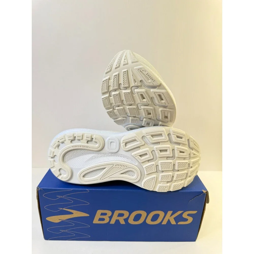 Brooks Women’s Adrenaline GTS 24 Supportive Running Shoes White US 7 Medium